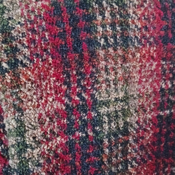 Sz L Weave of the Irish Wool Blend Plaid Jacket - Picture 5 of 8